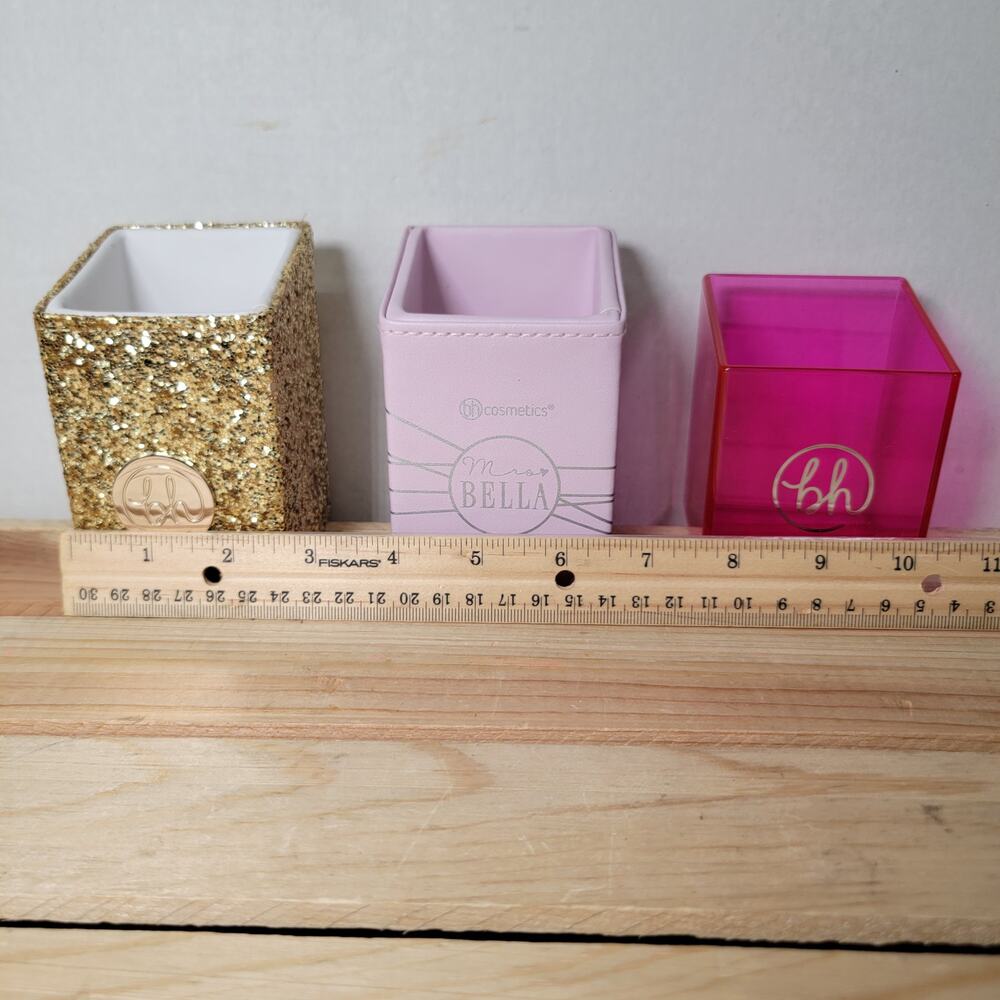 3 Pc BH Cosmetics Brush Holders - Picture 10 of 10